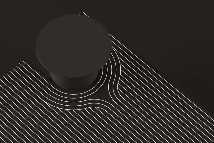 Interstellar’s black hole comes to life in this minimal black and white furniture design!
