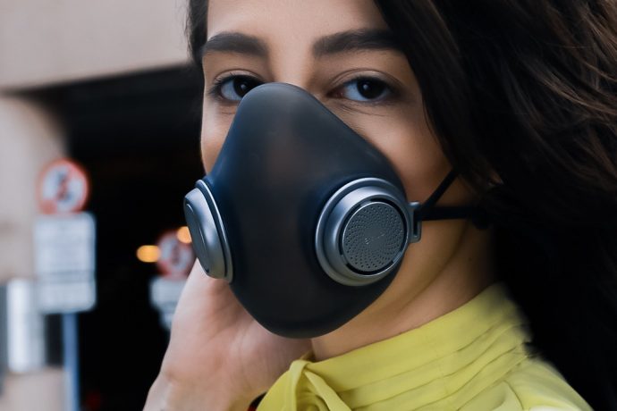 The most comfortable everyday N95 face mask, inspired by silicone respirator mouth-cups