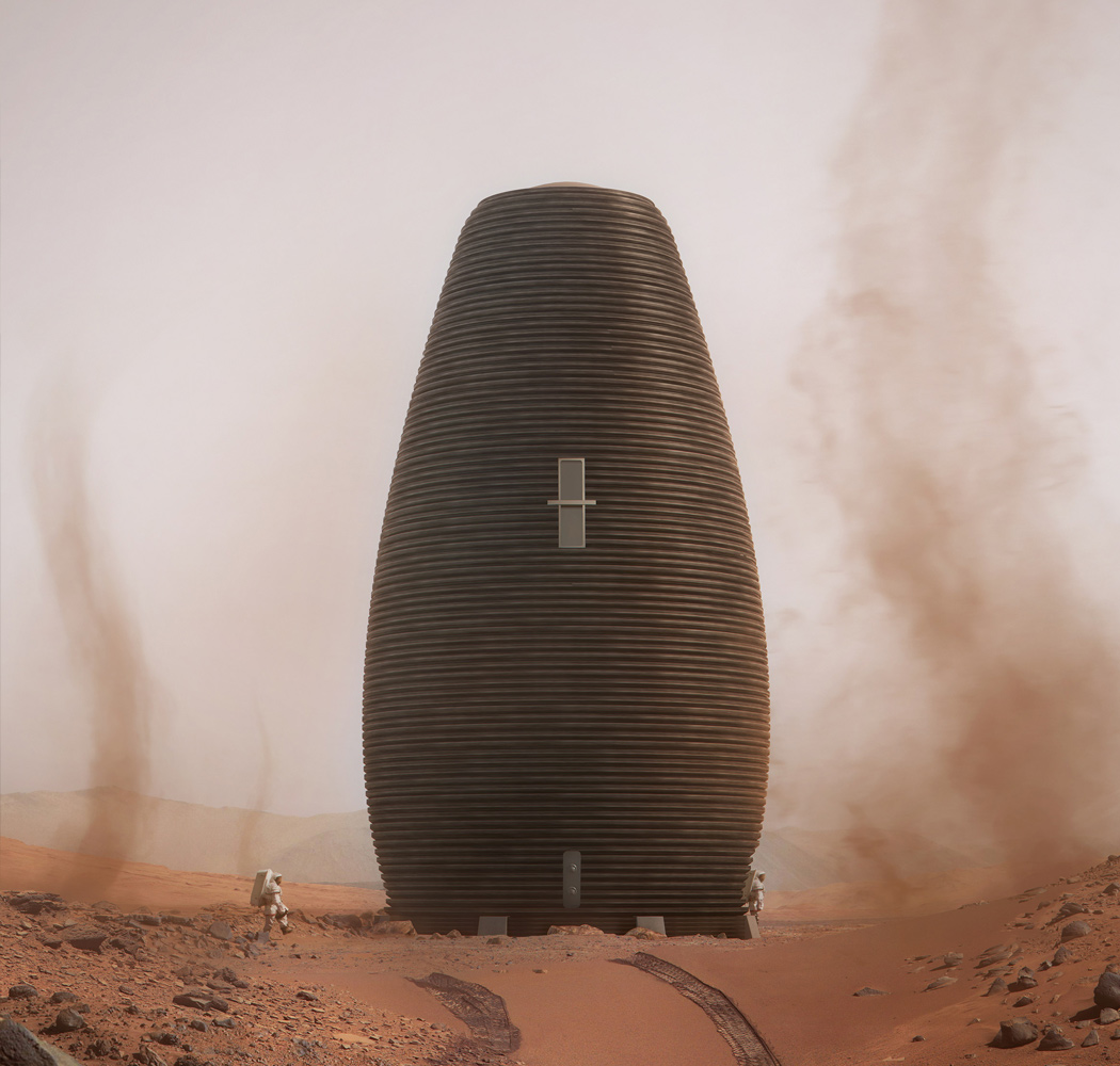 Space Architecture designed to be a home to the future humans living on