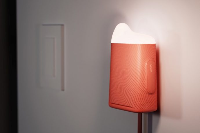 The Quilt beacon + app create a virtual mesh network to maintain communication during disasters