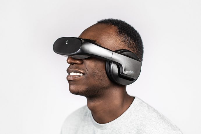 This wearable 5K OLED display brings home the ultimate cinematic experience for your Netflix binging sessions!