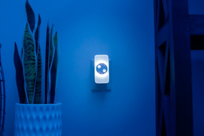 This smart nightlight helps you remotely take care of your loved ones… without any cameras