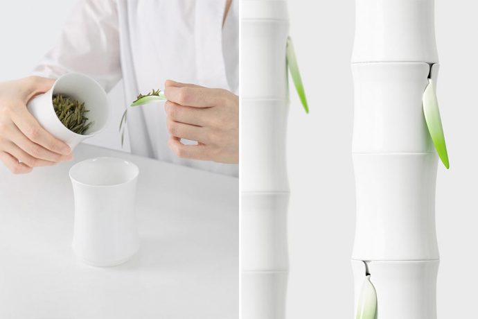 Uncle Iroh approves of this bamboo-inspired tea set!