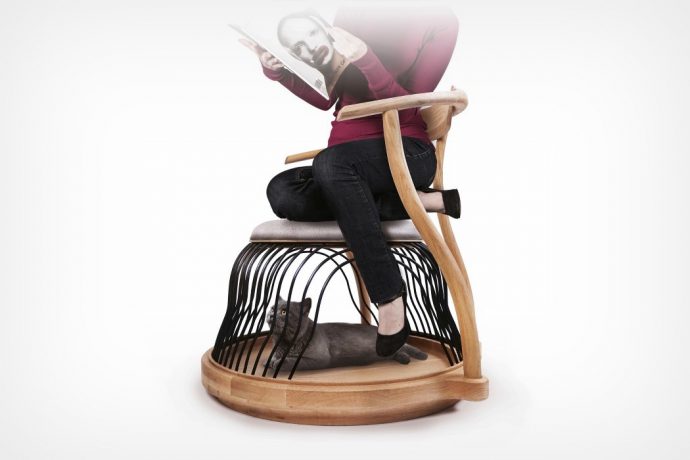 A lounging chair for you as well as your pet!