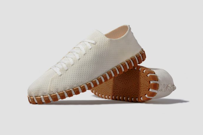 These modern sneakers are made from 98% plant-based materials