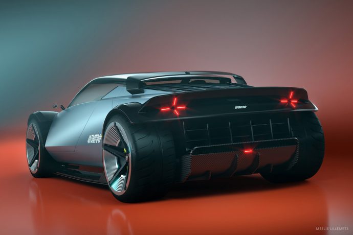 This Lancia Stratos concept shows off a newer, edgier car to commemorate 50 years of the original design!