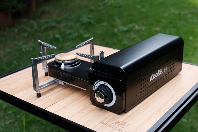 Lightweight, rotatable, and foldable – Kooke portable gas stove is here to upgrade your camping style!