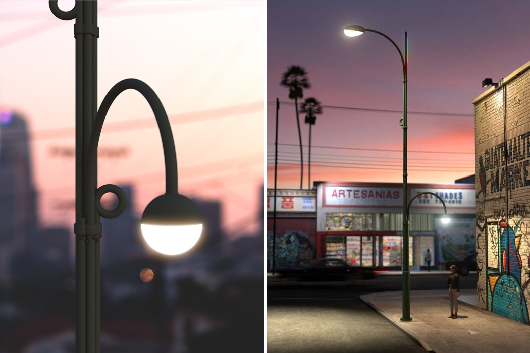 Efternavn Selvrespekt temperament Los Angeles' new modular streetlight design lights the path for the city's  future! - Yanko Design