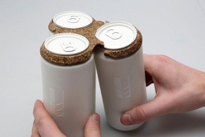 This 100% biodegradable packaging material is made from brewers’ spent grain!