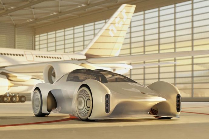 This Porsche 411 concept reimagines the classic 911 with autonomous driving and futuristic design