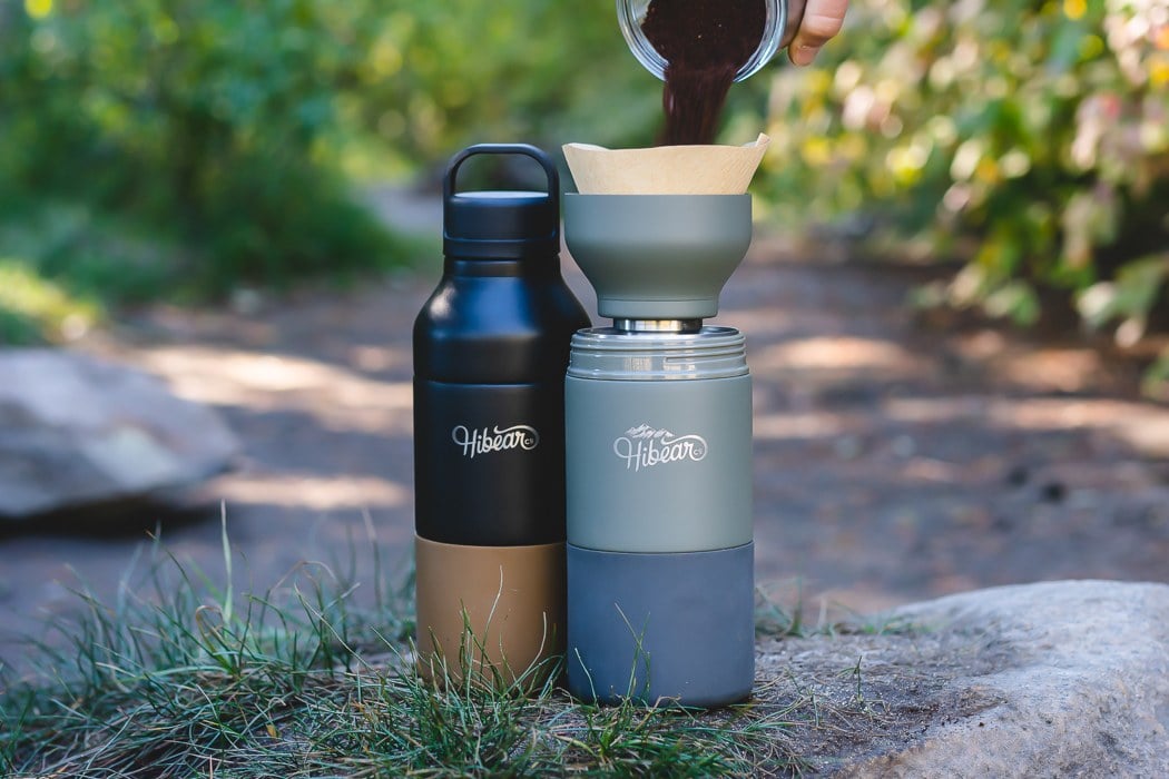 The Swiss Army Knife of outdoor bottles lets you brew coffee/tea