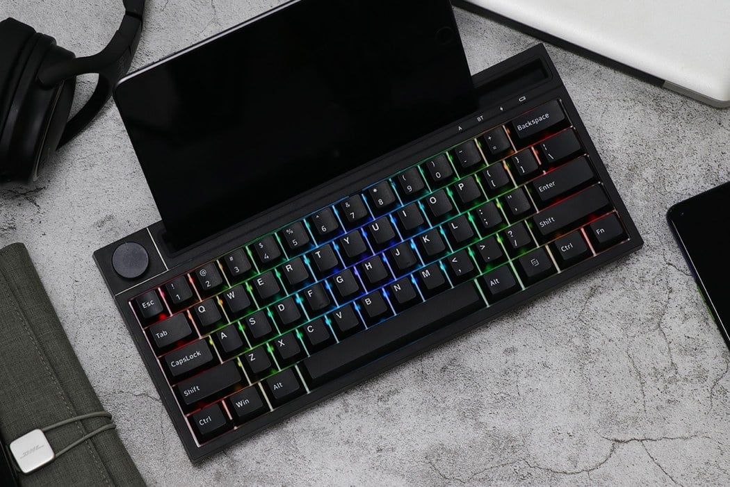 erfgoed Snazzy Rechthoek This wireless Bluetooth keyboard with tactile mechanical keys gives you the  best of all worlds! - Yanko Design