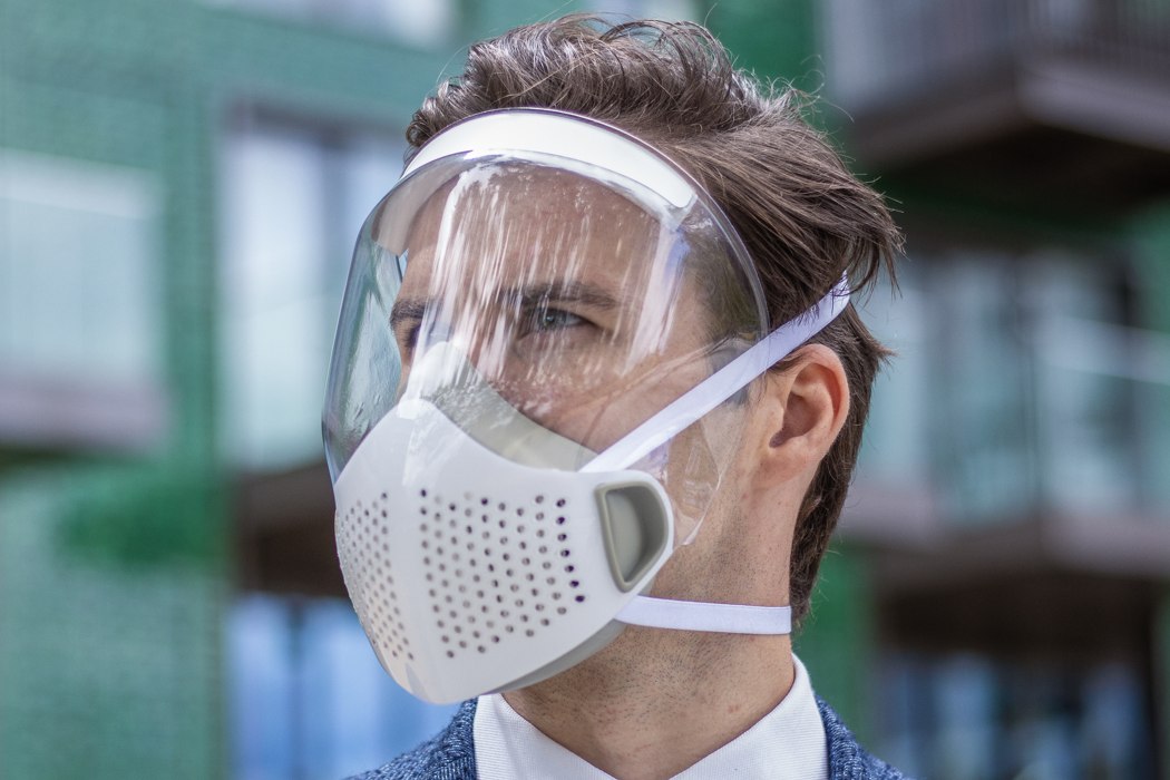 Rommelig bedrag envelop This reusable face mask uses a pleated N99 filter to let you breathe 99%  clean air - Yanko Design