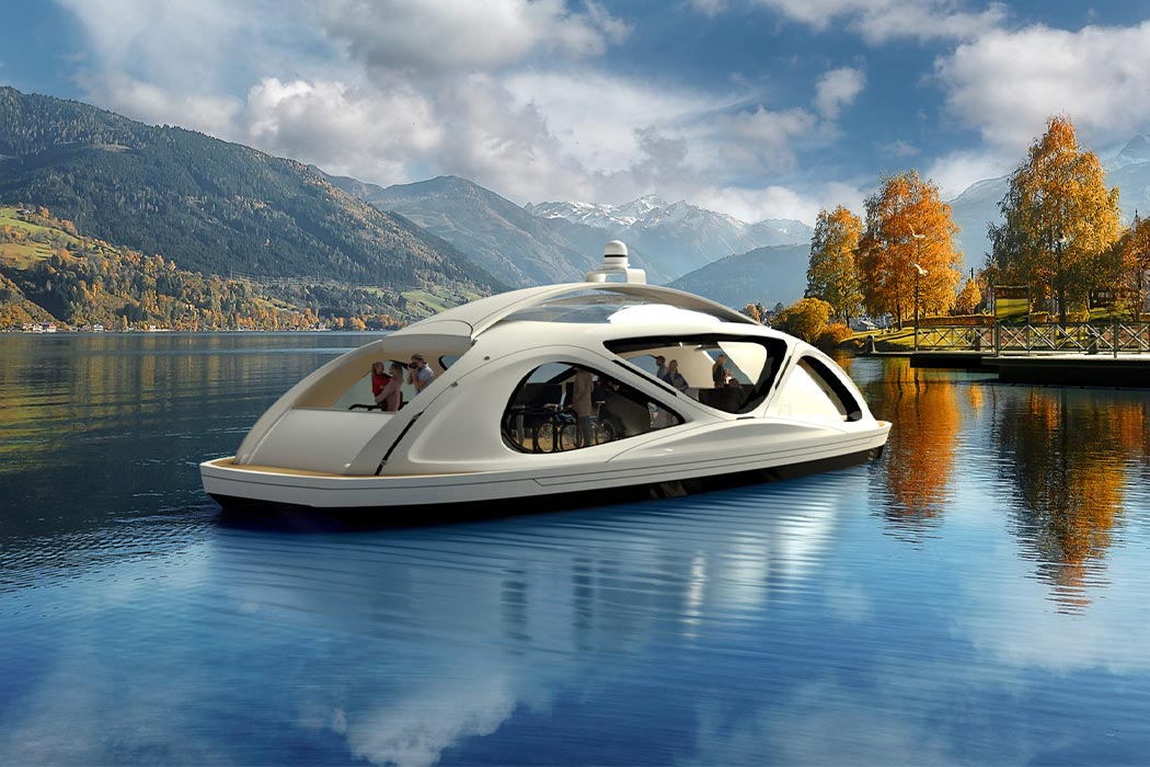 This electric, self-driving, smart ferry is the Tesla of public transport boats! - Yanko Design