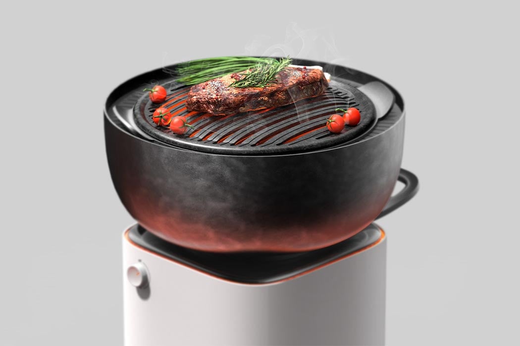 Barbecue Nx Smart Grill concept makes grilling more efficient, mess-free,  and organized - Yanko Design