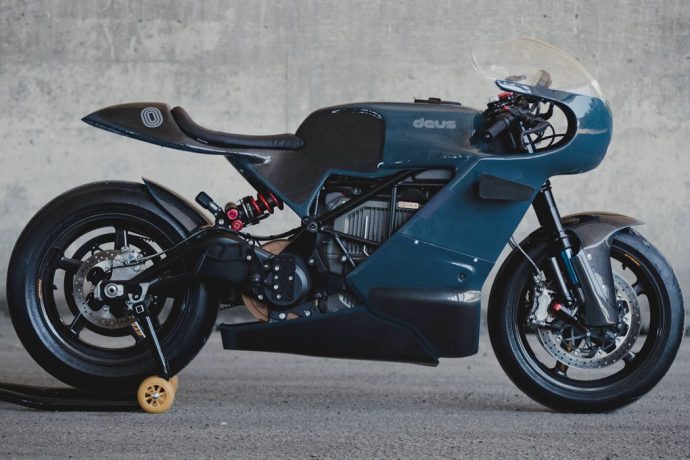 Michael “Woolie” Woolaway facelifts Zero Motorcycles SR/S into a retro-futurist café racer