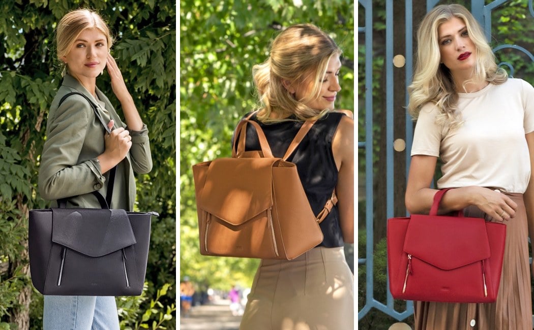 One bag – truly endless ways to wear (especially with the added side D