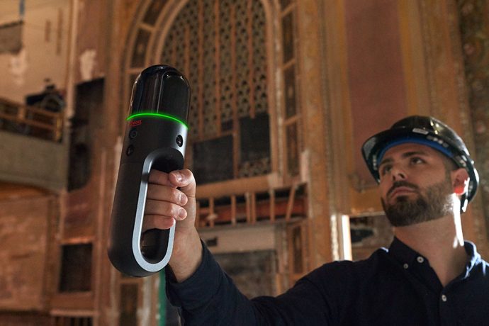 Leica’s handheld scanner captures a 360° walkthrough of your environment, until you get tired of holding it