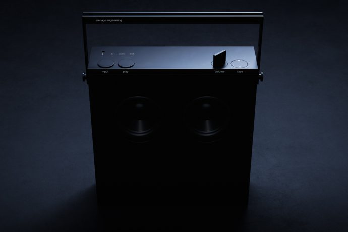 This $600 minimal rewindable radio is a throwback to the boombox-loving nostalgic days!