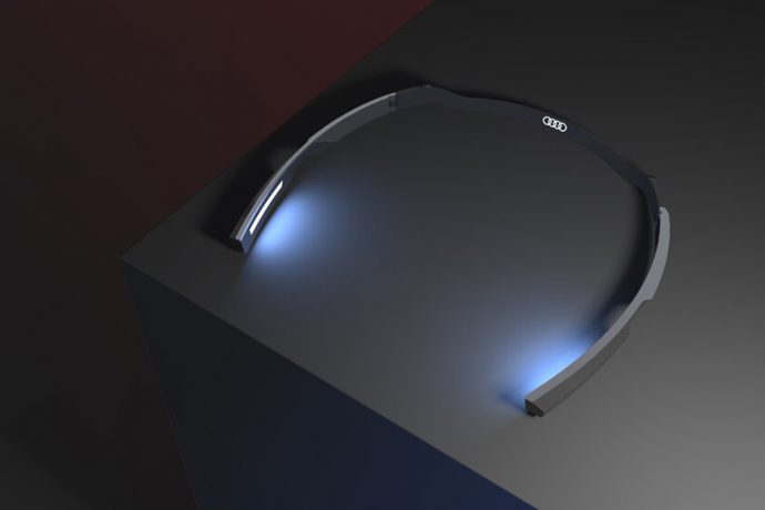 This Audi-inspired light therapy wearable aims to resolve your Vitamin D deficiency!