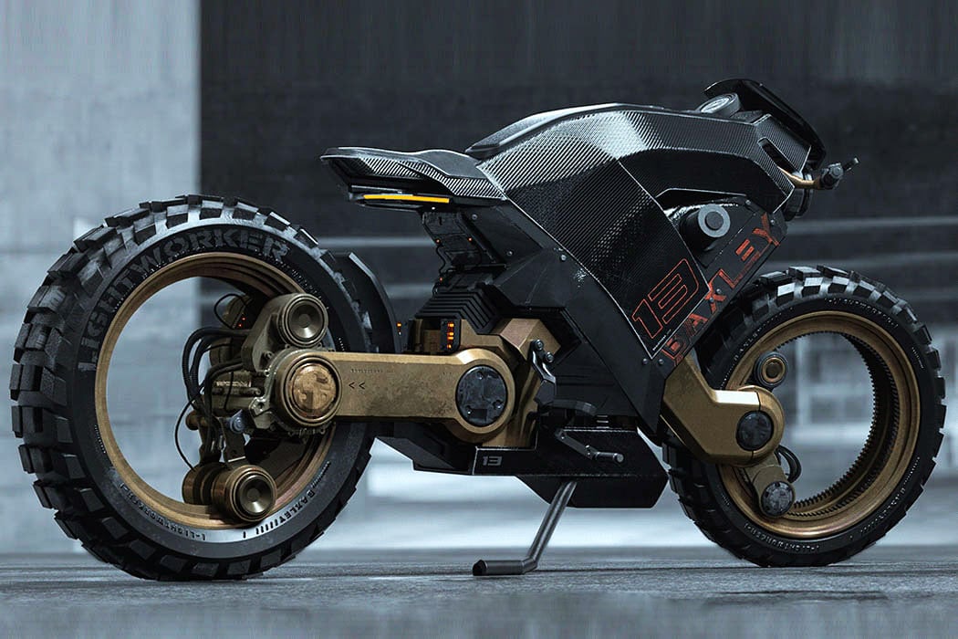This hubless solo-rider e-motorbike is here to unleash your inner