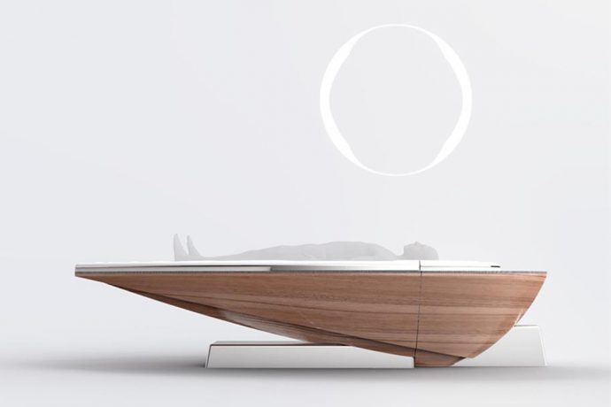 This digital sleeping aid uses an OLED screen to help you destress + fall asleep