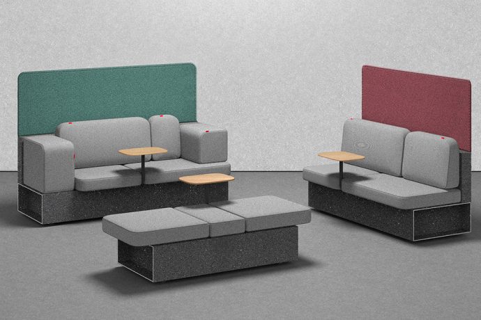 This Lego-inspired modular furniture design lets you to custom-build your seating arrangement