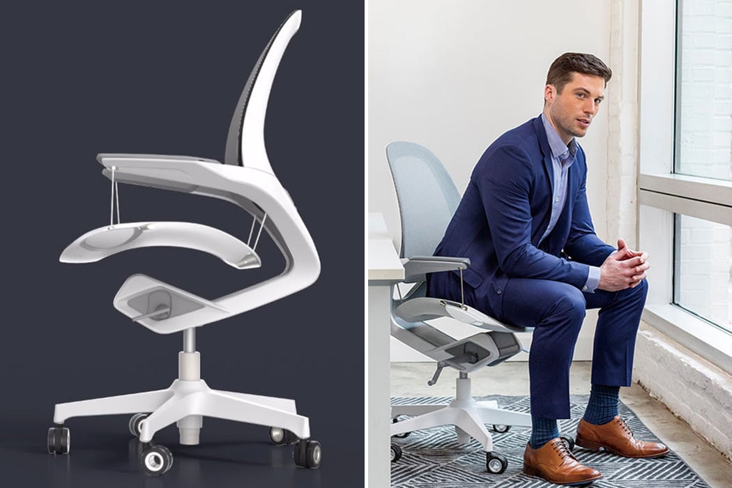 Ergonomic chair designs that support your back, and ensure you