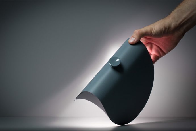 This magnetic mood lamp’s portable design comes with a 360-degree charging stand!