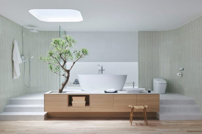 Bathroom Designs that help you step away from the chaos and be your zen space