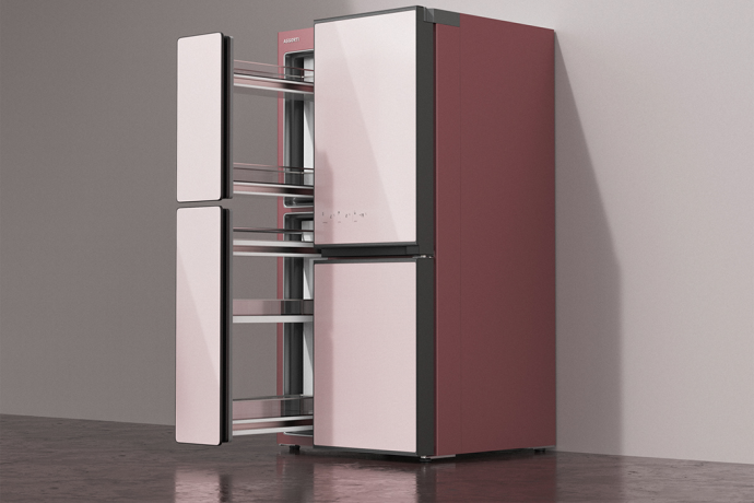 A kid-friendly refrigerator to keep all the members of the house happy with great food!