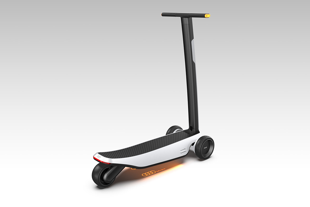 This Audi-inspired scooter is designed to redefine sleek and safe commuting -