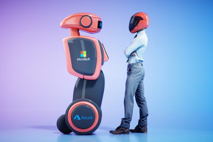 Microsoft’s Azure cloud platform will be the brain for their future autonomous robots!