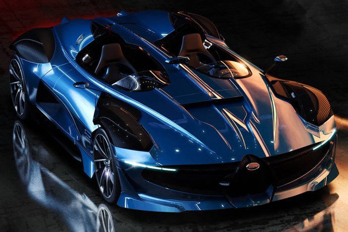 This Type 251-inspired Bugatti speedster is built for hair-raising drag races on the streets