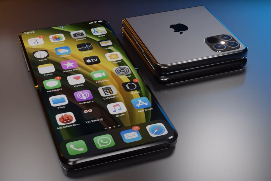Apple S Foldable Iphone 13 Concept May Unfold Like The Galaxy Z Fold 2 Or Motorazr What S Your Pick Yanko Design
