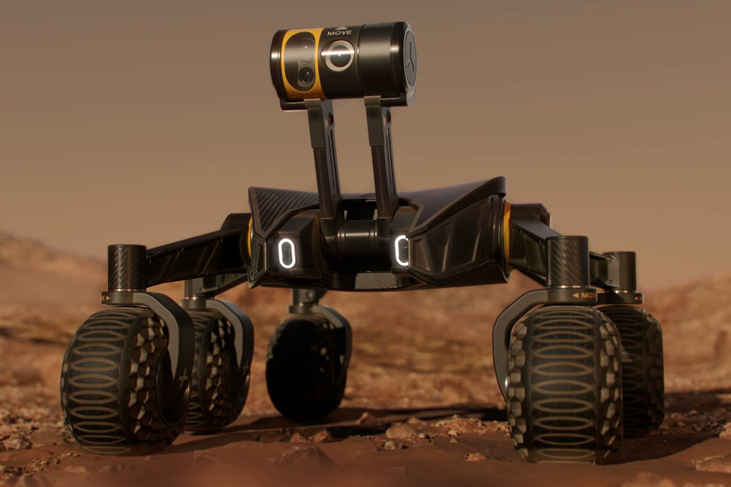 This space-rover was designed for manned missions on alien planets - Yanko  Design