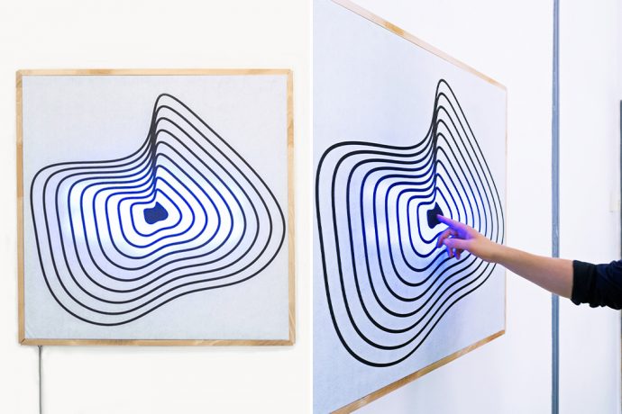 This nano-coated textile air purifier beats like a heart to show the air quality in your home