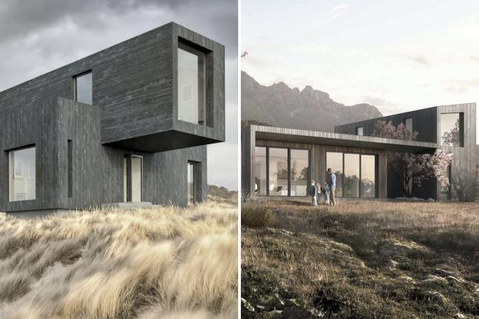 Modular architectural design that brings a healthy mix of Scandinavian design and sustainability to your home!