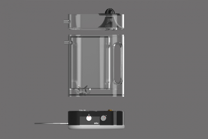 From blending to steaming, this Dieter Rams-inspired modular kitchen appliance does 6 unique functions!