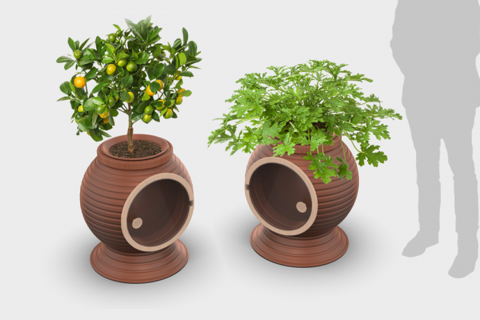 This electricity-free cooler is made using traditional Malaysian clay modelling techniques!