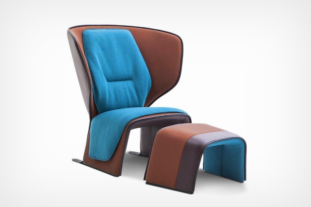 Patricia Urquiola's armchair design for Cassina explores the