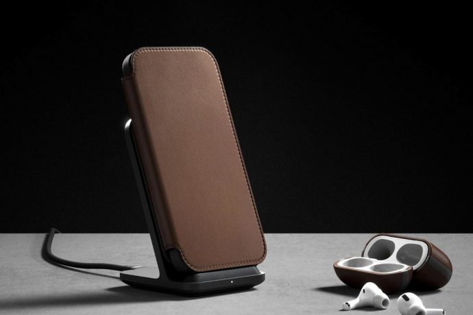Nomad’s iPhone 12 folio cases give you 360° protection and a card-holder without needing MagSafe