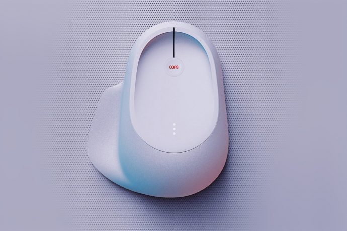 This mouse comes with its own “Undo” button because everyone deserves second chances!