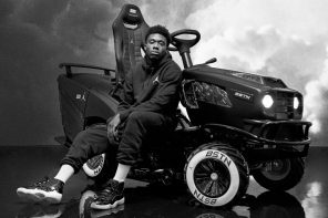 Air Jordan X1 Jubilee sneakers are the inspiration behind this lawnmower crafted by Mansory