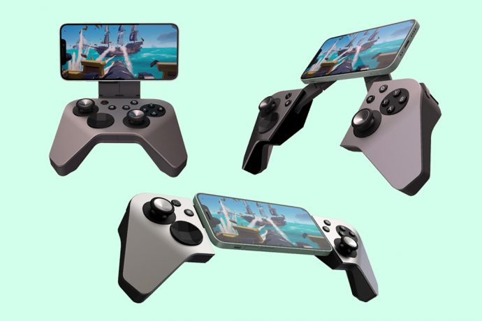 A smartphone gaming controller that morphs to your gaming needs