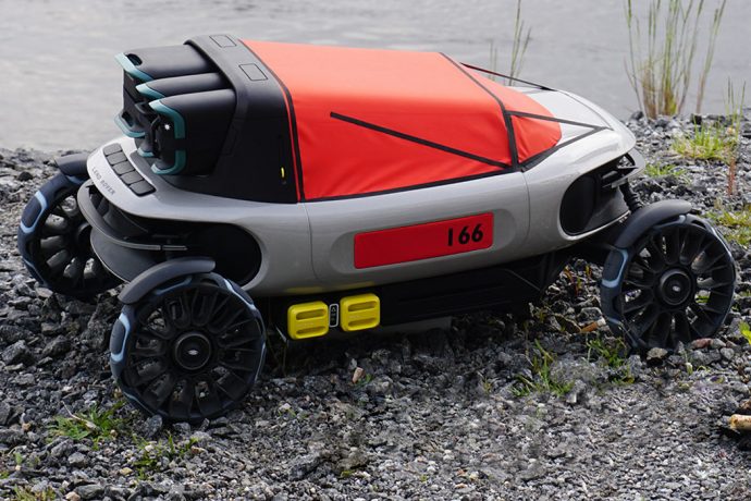 This all-weather Land Rover camper can be driven to the outdoors for a night off the grid