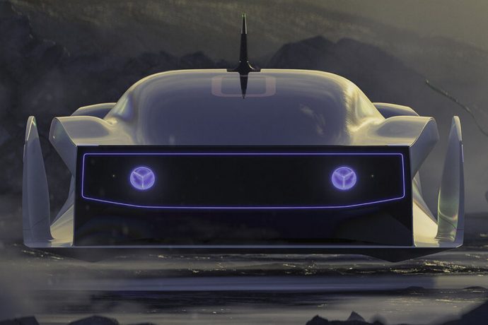 This Loki-inspired hover car brings Norse mythology to life in an alien world