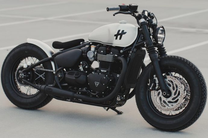 Triumph Bonneville Bobber gets a modern customization to be the badass sidekick you need!