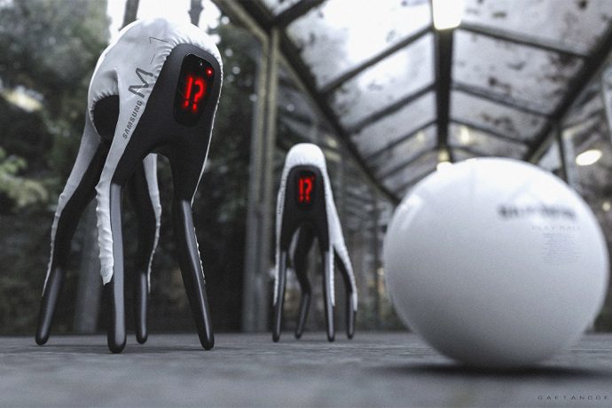 Samsung’s robot dog is an intriguing faceless smart pet for your surveillance needs
