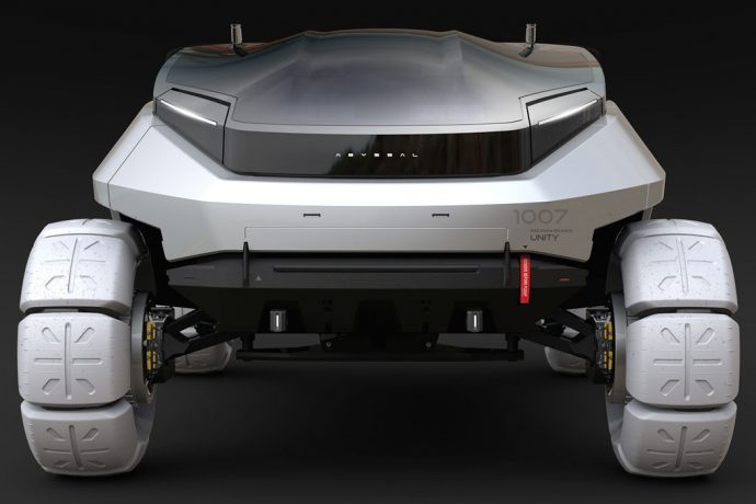 This Chevrolet ATV with a opening windshield was designed for a post apocalyptic world!